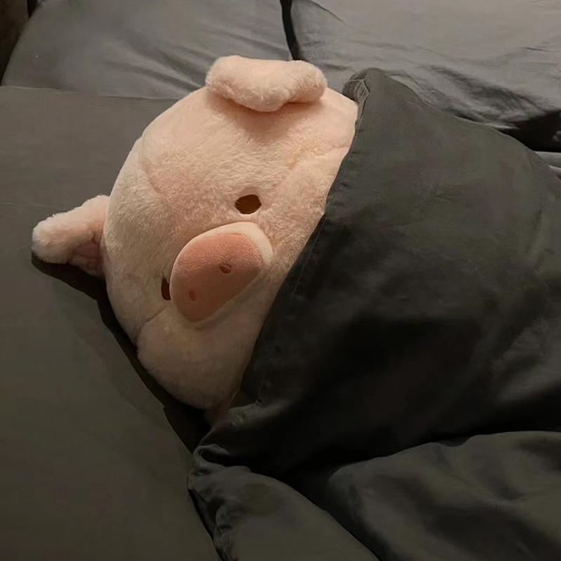 Cute Pig Plush Doll - Adorable Gift for Girlfriend or Birthday, Perfect as Sleeping Pillow or Rag Doll