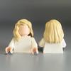 Cross-Border Compatible Girls' Lego Hair Building Blocks - Small Parts & DIY Accessories
