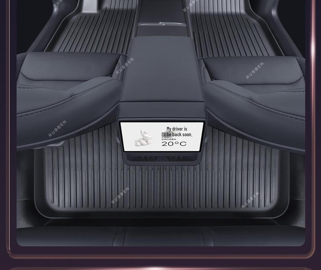 Tesla Refreshed Model 3/Y TPE Floor Mats for Interior Protection and Decoration