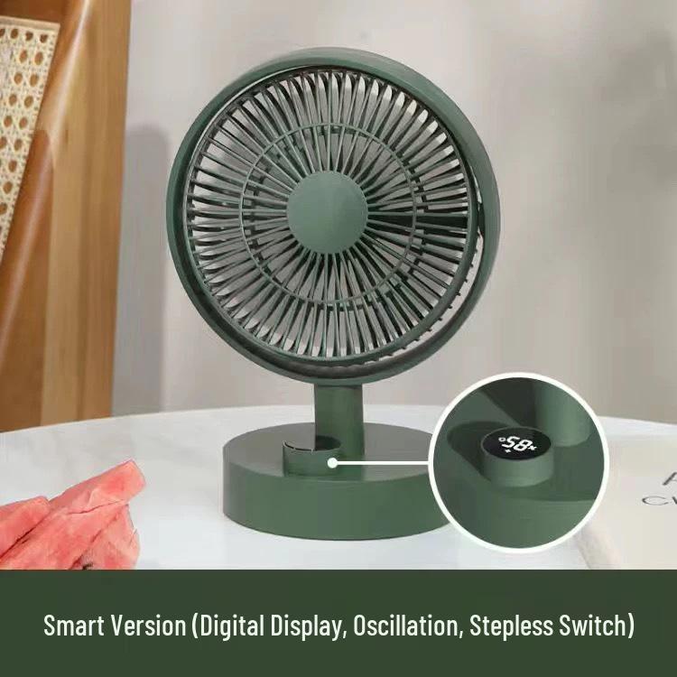 SOTHING Mini Desktop Silent Oscillating USB Fan - Portable Office Gift Standard