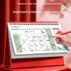 Chinese Style 2026 Desk Calendar Traditional Standing Flip Calendar  Daily Planning