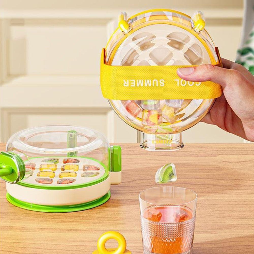 Versatile Ice Cubes Water Bottle Easy Release Ice Cube Kettle Portable Ice Cube Maker Fitness