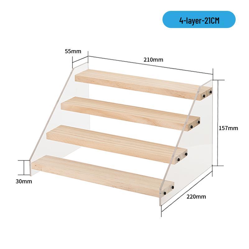 Handmade Multi-Layer Acrylic Figurine Display Rack