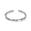 Vintage Twisted Knotted Twisted Thorn Opening Bracelet Stainless Steel Simple Design Trendy Party Jewelry Gift