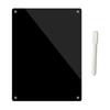 Acrylic Magnetic Memo Board Dry Erase Refrigerator Notepad with Strong Magnets Scratch-Resistant Planning Calendar for Kitchen Office