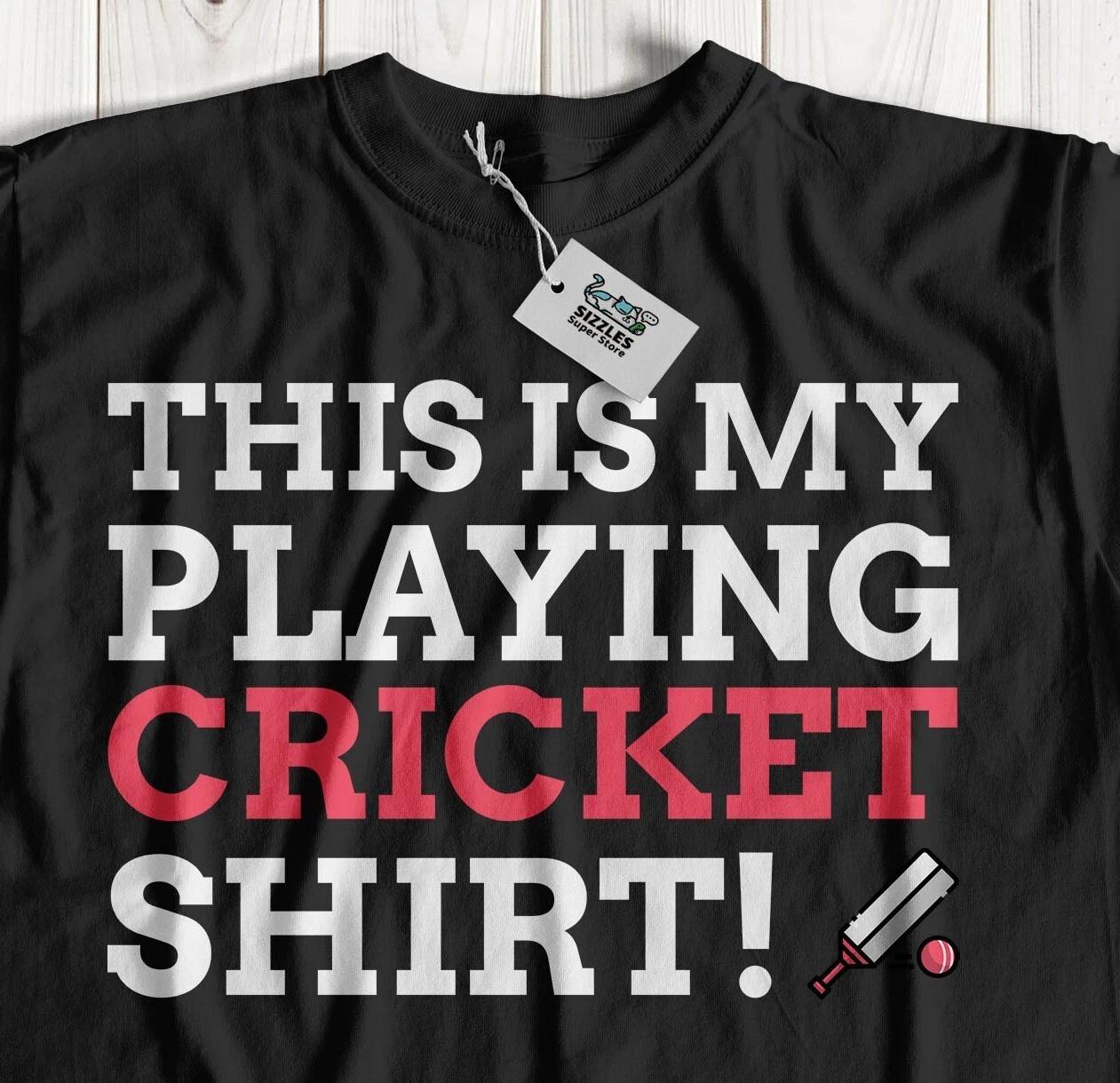 This Is My Playing Cricket T-Shirt Cricketer Gifts 3XL