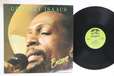 LP Record GREGORY ISAACS - Encore KVL9030 Kingdom Records 1987 UK Reggae, Ska & Dub Used