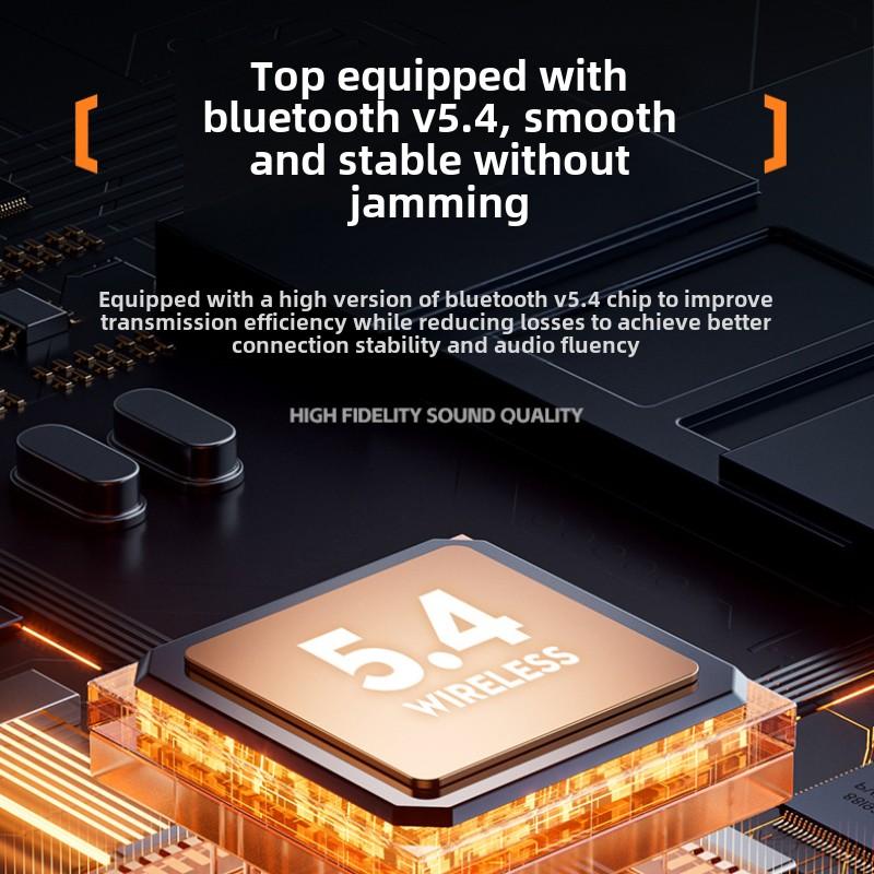 Otočná Sluchátka s Háčkem za Ucho Bluetooth Sluchátka Ultra-dlouhá Životnost Potlačení Hluku