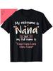 My Nickname Is Nana But My Full Name - Grandma Mother's Womes T-Shirt Summer Streetwear Tops Womes