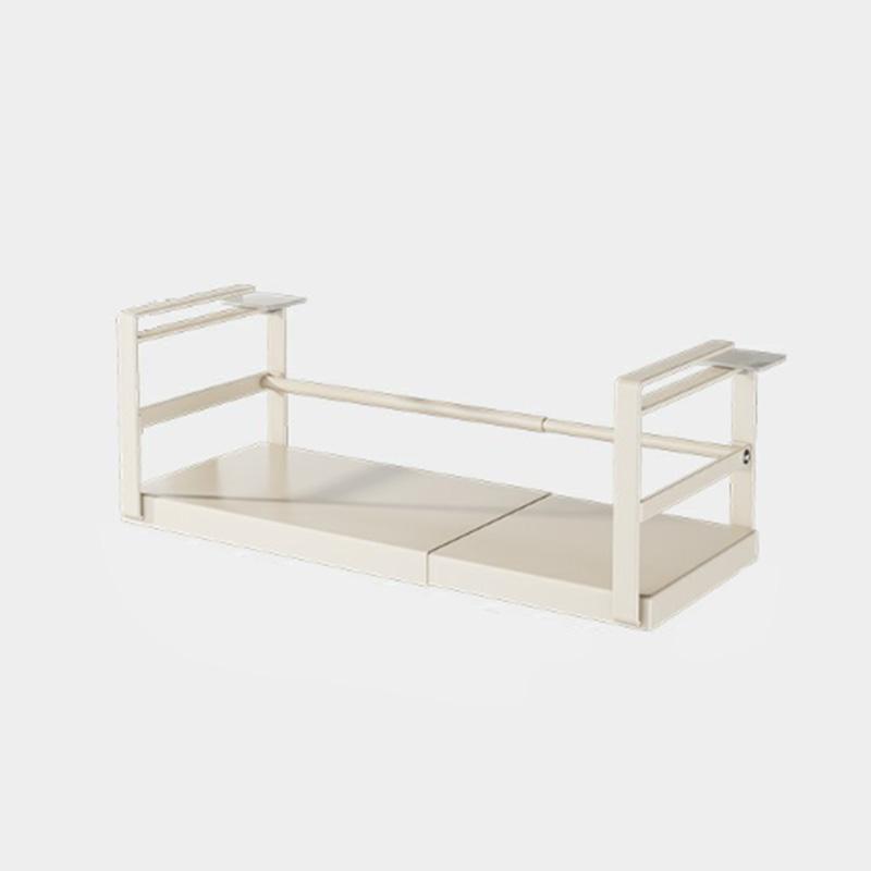 1pc-Expandable Cabinet Storage ShelfSpice Hanging Rack Kitchen Counter Organizers Shelves Under Cabinet Retractable Basket