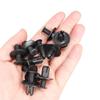 10-1000PCS 8mm Plastic Rivets Fasteners Screw Car Fender Bumper Screws Clips Rivets Door Trim Panel Retainer Fasteners Clips