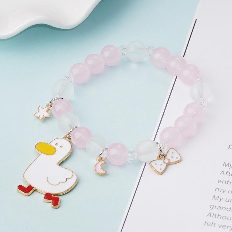 2023 Korean Style Temperament Cute Cinnamoroll Crystal Beaded Bracelet for Women