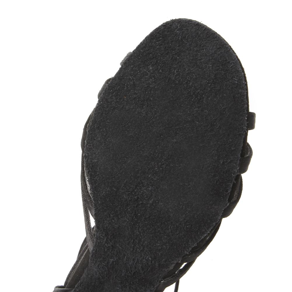 Frauen Tango Ballsaal Latin Walzer Tanz Mädchen Party Schuhe mit hohen Absätzen 7CM