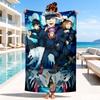 Jujutsu Curse Battle Beach Towel, Microfiber Beach Towel, Perfect For Pool, Beach, Travel, Home Decor Beach Party Fan gifts
