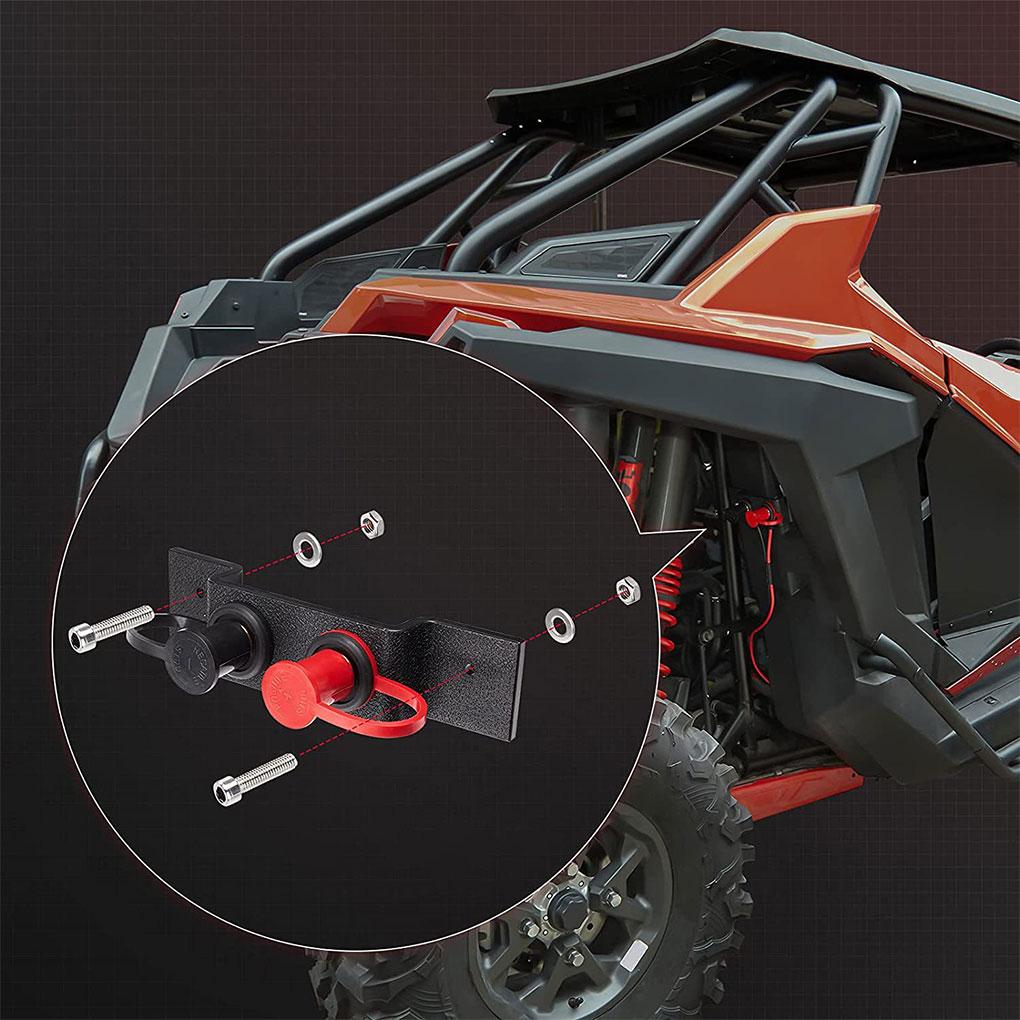 Car Battery Jump Post Starter Battery Terminals Relocation Kit Quick Easy Charging Fit for Maverick X3 Lawn Mowers UTV ATV Boats