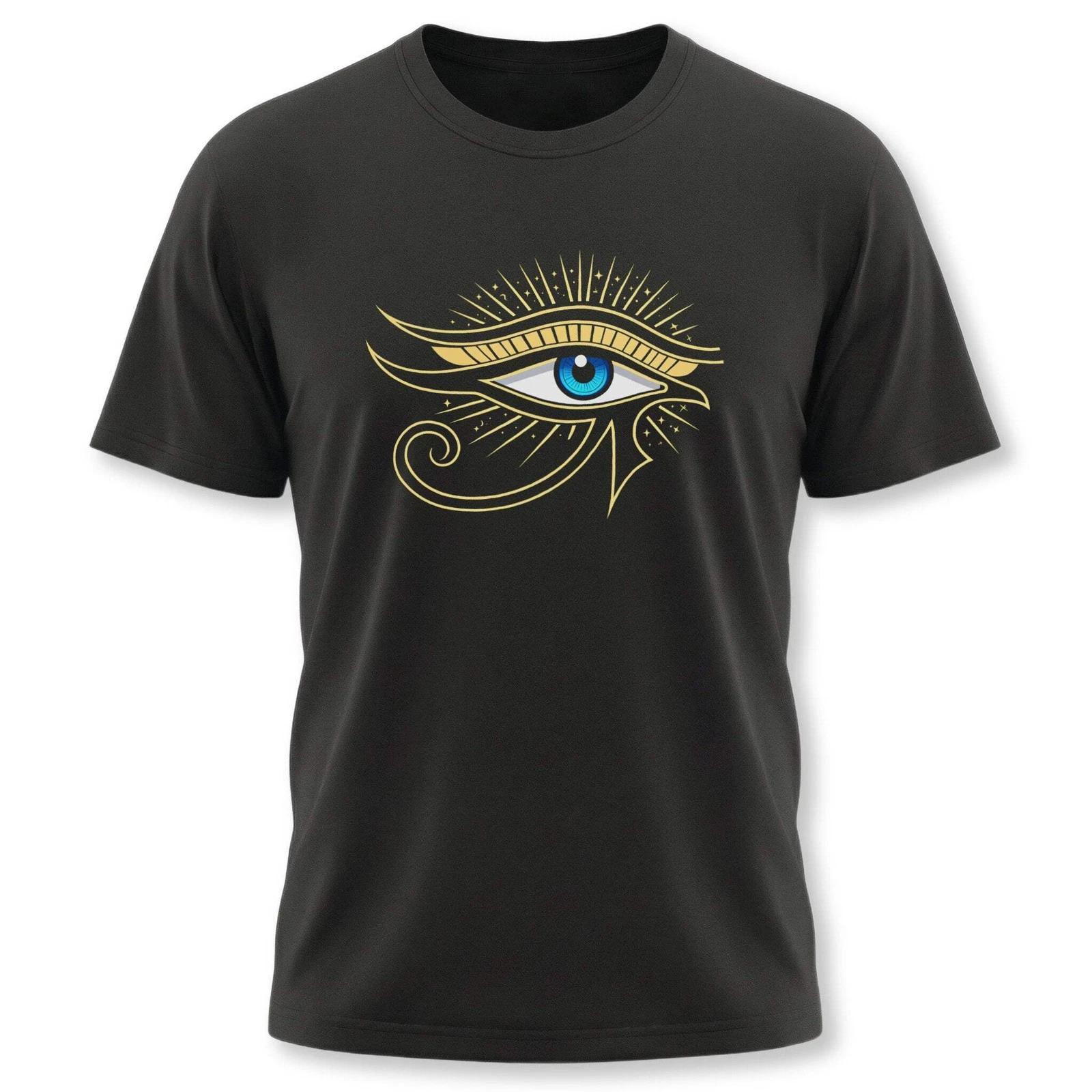 Eye of Ra T-Shirt | Ancient Egyptian Symbol Unisex Graphic Print Tee Shirt L