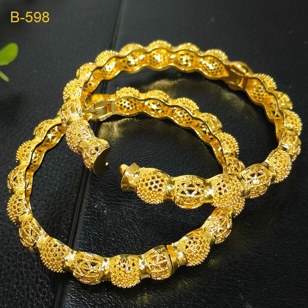 2026 Luxury Ladies Open Bracelet Dubai Bride Indian Light Luxury Women's Wedding Bracelet