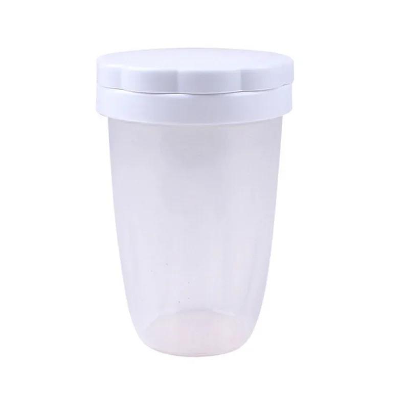 

Пластиковый ручной шейкер для пудры, сетчатый просеиватель для муки, ручной шейкер для сахарной глазури, шейкер для выпечки, сито, кухонный инструмент своими руками белый