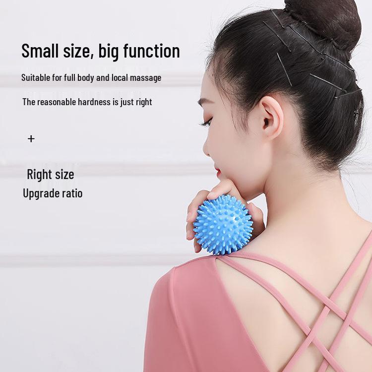 

Массажный мячик-ёжик для йоги, релаксации и снятия стресса Black 6.8