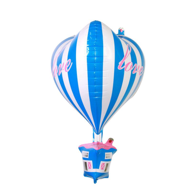 New 70cm Aluminum Film Balloon 4D Helium Balloons Valentine's Day Wedding Proposal Birthday Party Decoration Hot Air Balloon