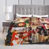 Blanket With Po Text  Blanket Adult Children'S Birthday Christmas Halloween  Flannel Blanket