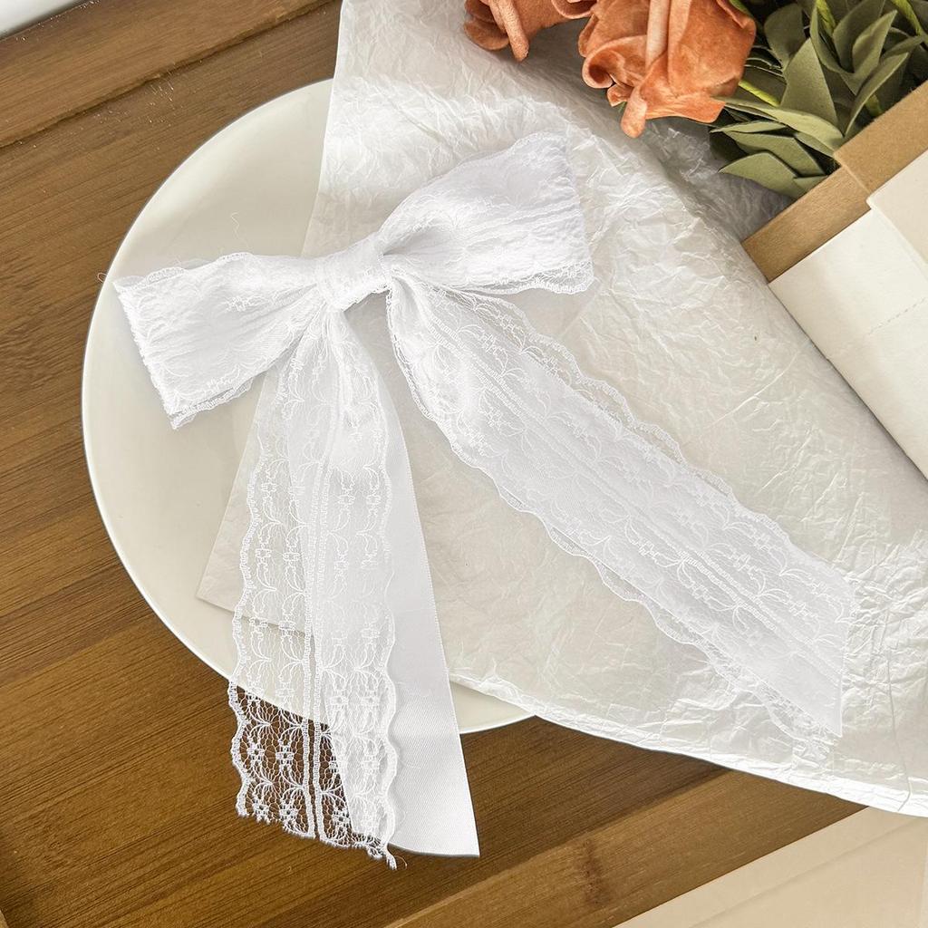 1Pc nowa koreańska modna kokarda szpilka do włosów jednokolorowe eleganckie spinki do włosów nakrycia głowy dziewczyny akcesoria do włosów dla dzieci