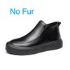 Italian Genuine Leather Business Shoes Men High Top Office Loafers Casual Leather Footwear Slip-on Flat Designer Shoes