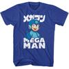 Mega Man Thumbs Up Royal Gaming Shirt