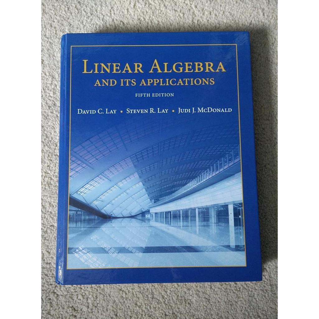 Linear Algebra and Its Applications Hardcover UKN426