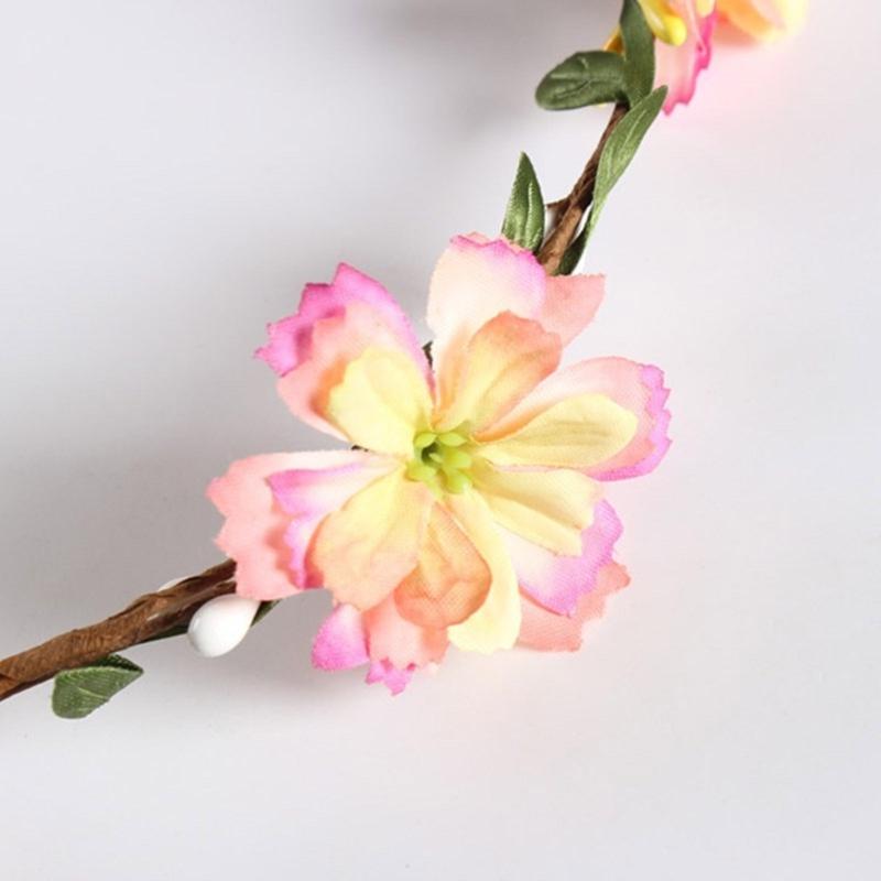 Blumenkränze Krone Haarkranz Blumenstirnbänder Braut Blumenkrone Hochzeit