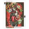 Dia De Los Muertos 5D Diamond Painting Full Round Drill Mosaic Diamond Embroidery Belief in Heart Cross Stitch Kits Home Decor Home Decor