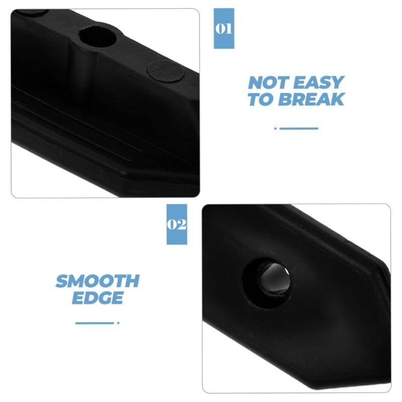 Durability Plastic Deck Clip Corrosions Resistant Decking Brackets For Composite Flooring Hide Fastener Installation