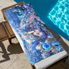 Game W-wuthering IUNO Towel Large W-waves Quick-Drying Microfiber soft Beach Towel for Travel Fitness Sauna Bathing Camping