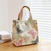 Ins Bento Bag Canvas Tote Bag Out Day Office Workers With Rice Mother Lunch Box Bag