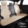 Karcle Coprisedili Auto in Pelle Nappa Set Completo Coprisedili in Pelle Double Face Protezione Sedile Auto Traspirante Antiscivolo Sedile Auto