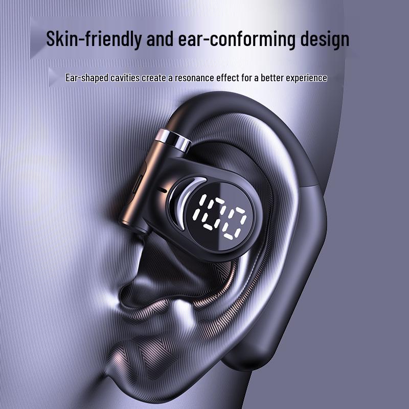 Premium G27LED Wireless Bluetooth Earphones with Power Display - Single/Dual Ear Options, Over-Ear/In-Ear Design