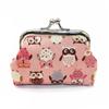 Cute Cartoon Printed Owl Coin Purse Wallet Hasp Pocket Money Purse Wedding Candy Bag