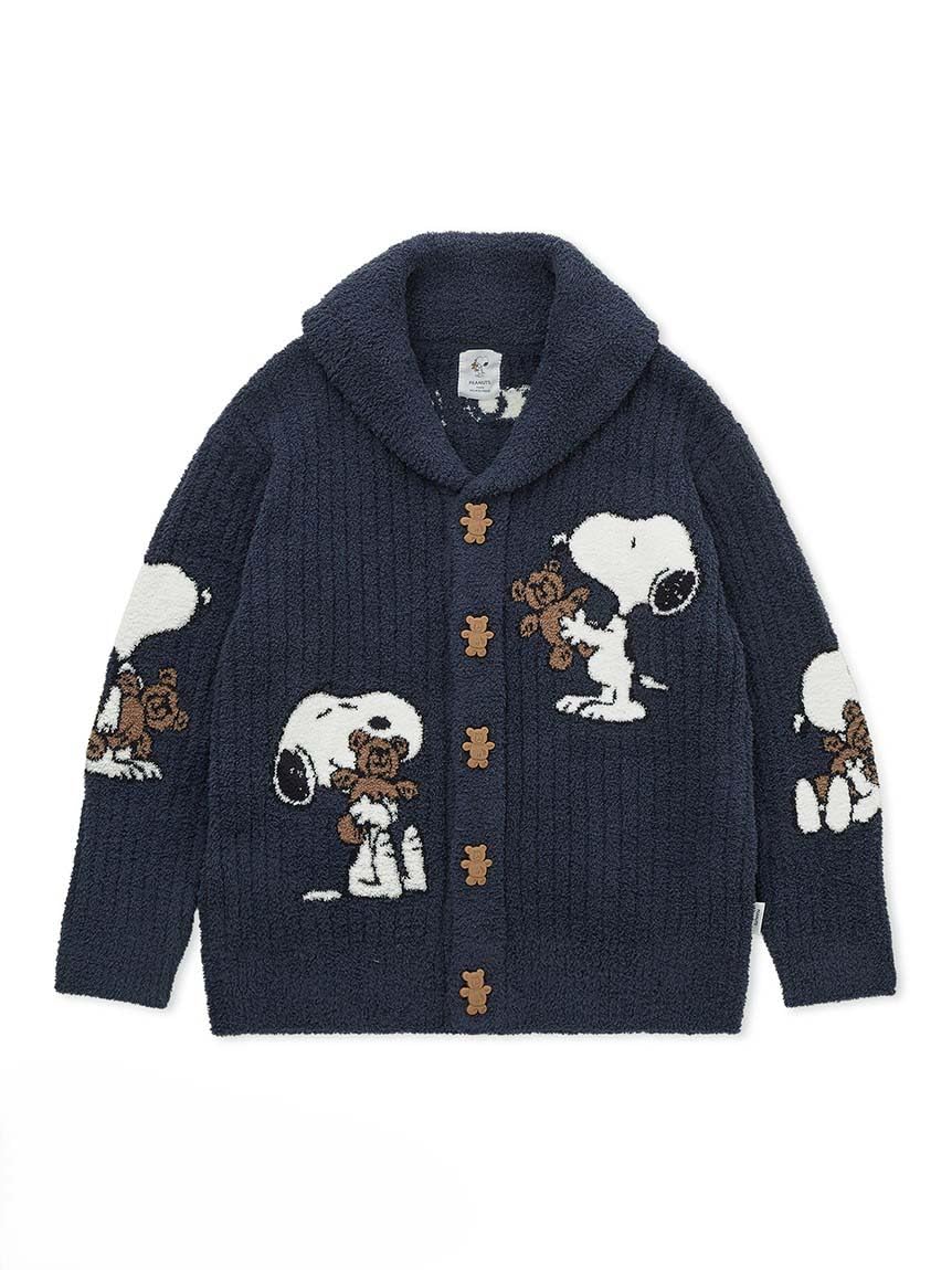 

Шаль PEANUTS JQD картон PUNT251031 NVY [мороженое пике] SNOOPY×BEAR для женщин
