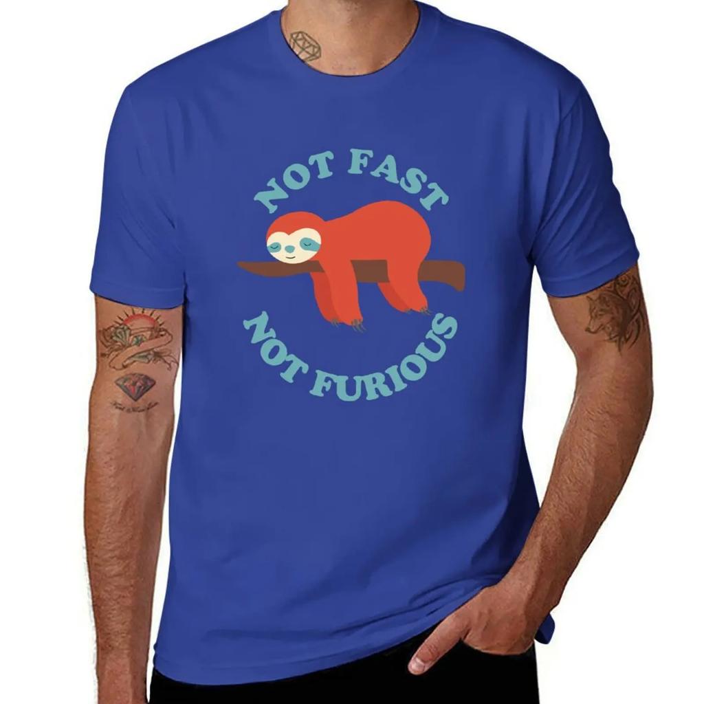 Not Fast, Not Furious T-Shirt vintage graphic tee hippie clothes men t shirts