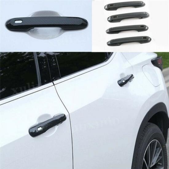 For Lexus RX350 350h -2025 Carbon Fiber Car External Door Handle Cover Trim