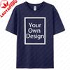 Customized Cotton Personalized Printed Shortsleeved Tshirt DIY Your Favorite Pattern or Logo 100 Cotton Top