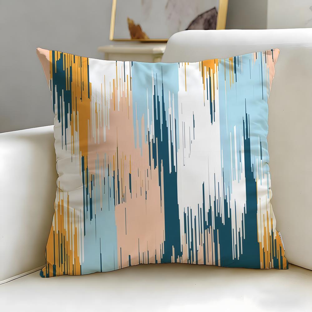 Blumenmuster Kissenbezug Weich Leicht zu Waschen Kissenhülle Vielseitig für Sofa Bett Reise und Büro