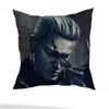 Albert Wesker Pillow Case Anti-dustmite Pillowcase Invisible zipper silky short plush Sofa cushion cover