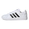 adidas Neo Grand Court Synthetic Leather Comfortable Low-Top Sneakers Men Sneakers White Black GW9250