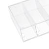 4 Συρτάρια Οργανωτής Αποθήκευσης Γυαλιών Οράσεως Διάφανο Ακρυλικό Στοιβαζόμενο Κάτοχος Επίδειξης Γυαλιών Ηλίου