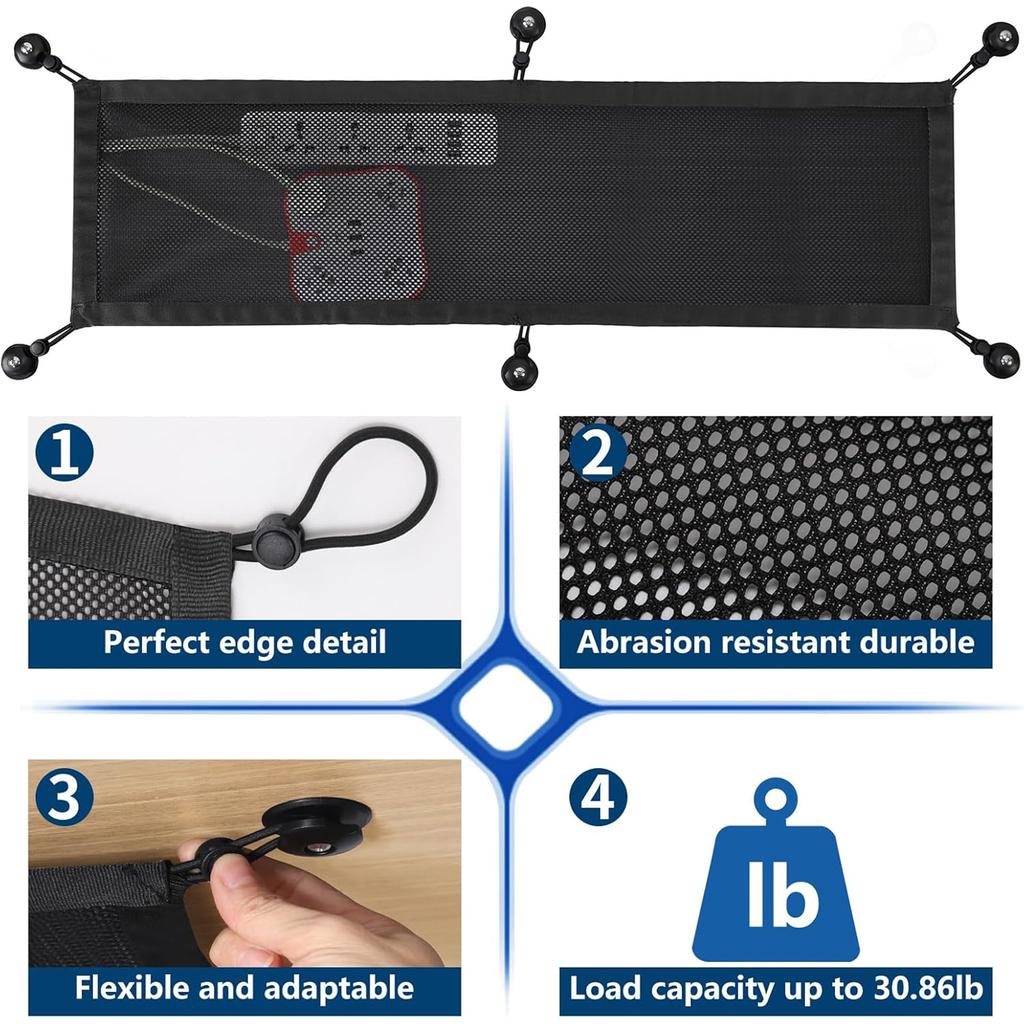 Steckdosennetz Tasche Unter Schreibtisch Kabelmanagement Netz Aufbewahrungsnetz Unter Tisch Kabelmanagement Netz Organizer Flexibler Drahtverstecker