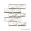 10pcs Kitchen Wallpaper Self-Adhesive Wall Stickers Waterproof And Oil-Proof Ceramic Tile Kitchen Bathroom Decals Home Decoratio