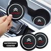2Pcs Silicone Anti-slip Pad Water Cup Holder Drink Mats Car Coaster for C1 C2 C3 C4 C5C6 ELYSEE VTS Xsara C-Crosser Berlingo Jumpy