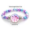 Kpop Girls Idol Beaded Bracelet Hot Anime Rumi Zoey Mira Hanging Pendant Cartoon Necklace K-pop Theme Party Favors Fans Gift