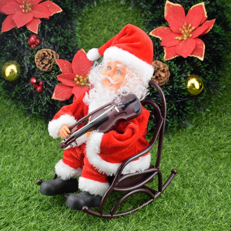 Classic Santa Claus Climbing Rope with Beads - Christmas Decoration Toy